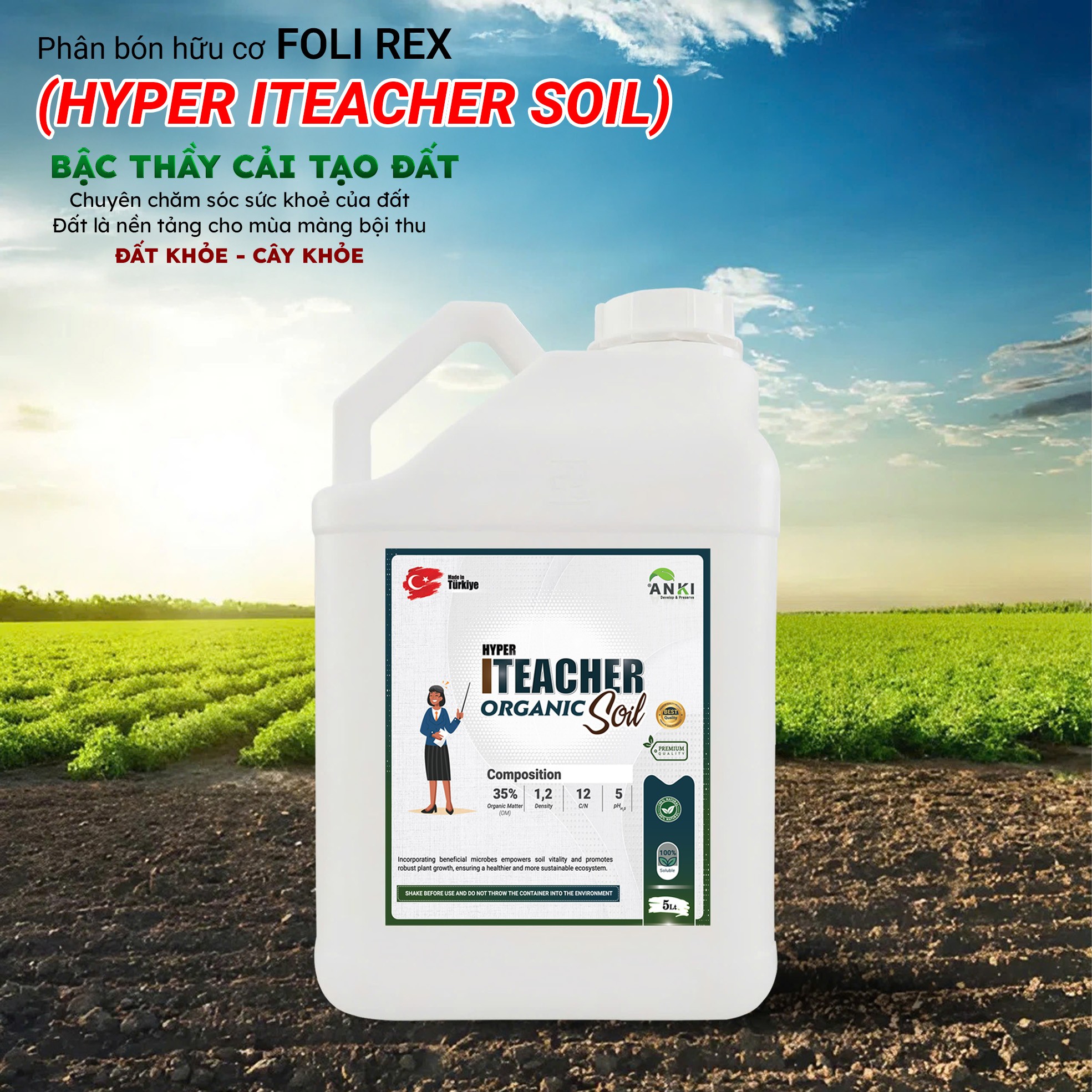 HYPER ITEACHER ORGANIC 5L