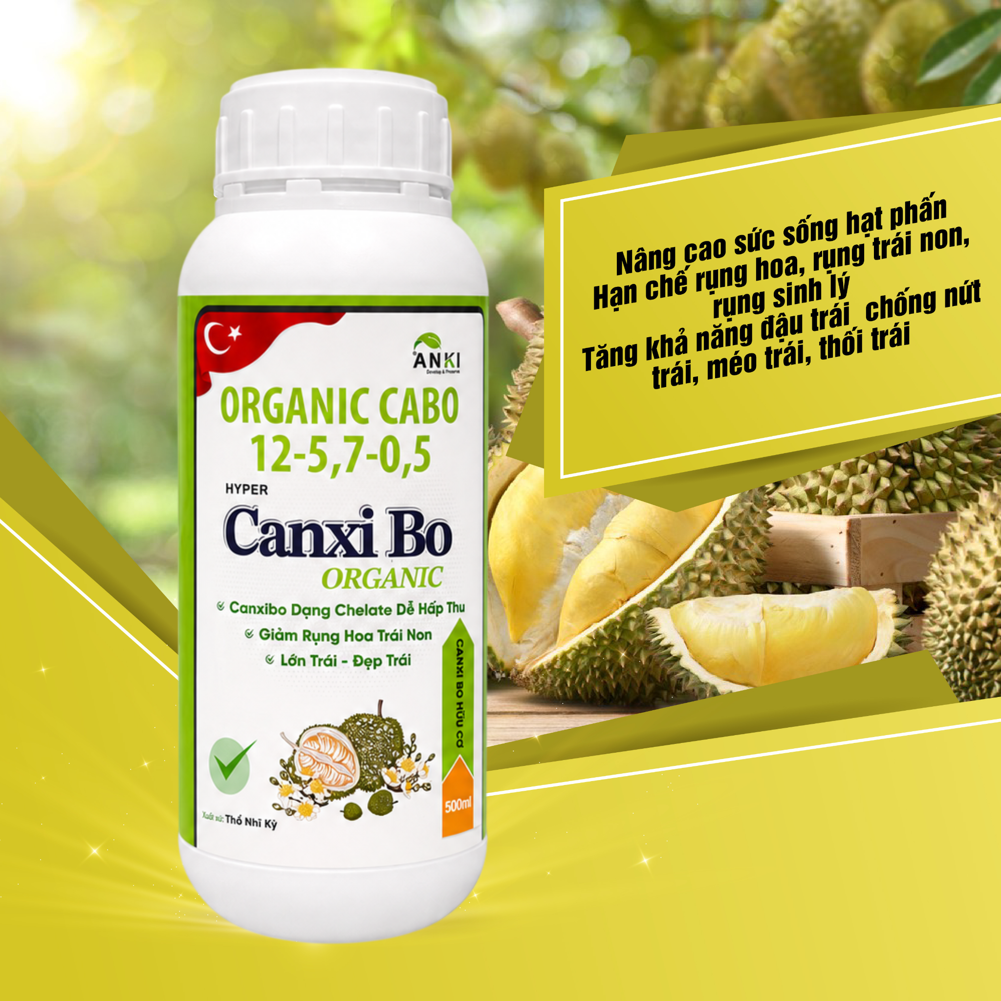 BỘ DƯỠNG BÔNG VÀ NUÔI TRÁI