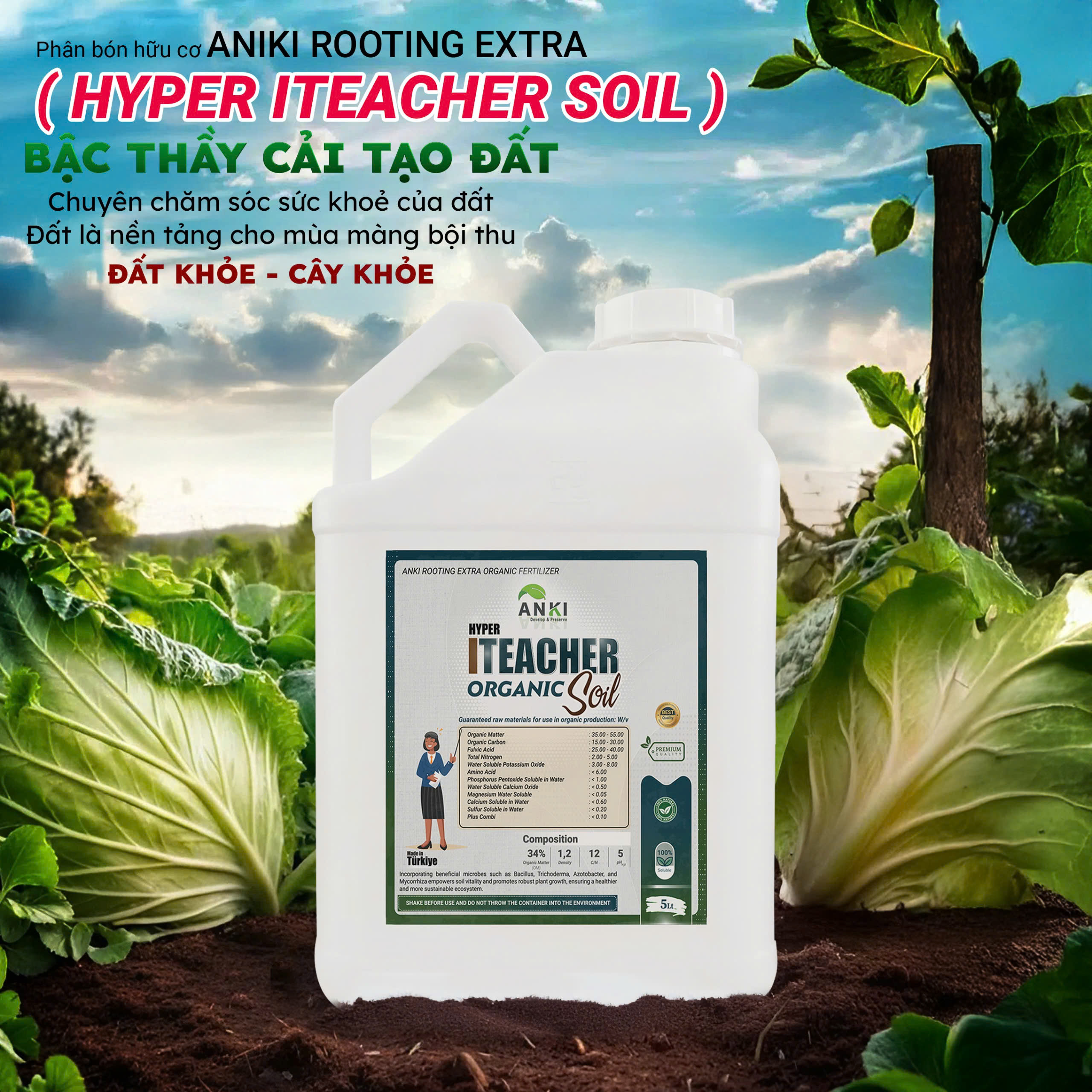 HYPER ITEACHER ORGANIC 5L