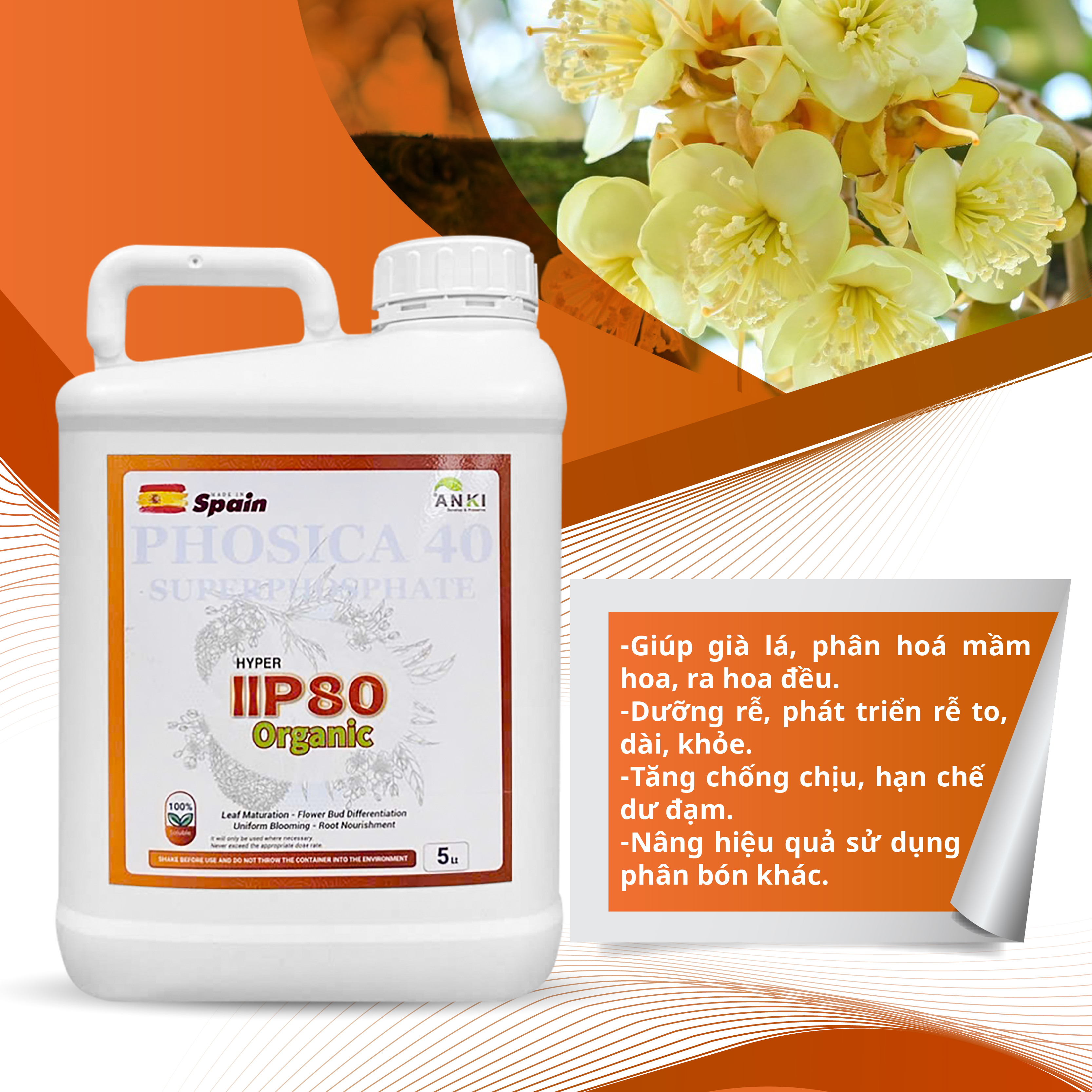 HYPER IIP80 ORGANIC 5L