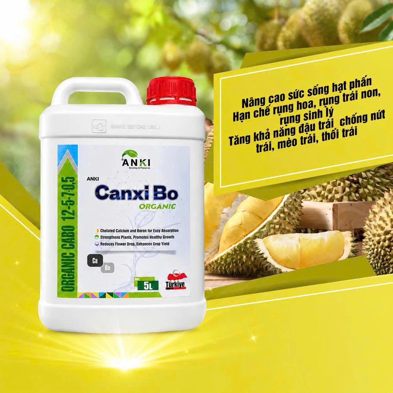 ANKI CANXI BO ORGANIC 5L