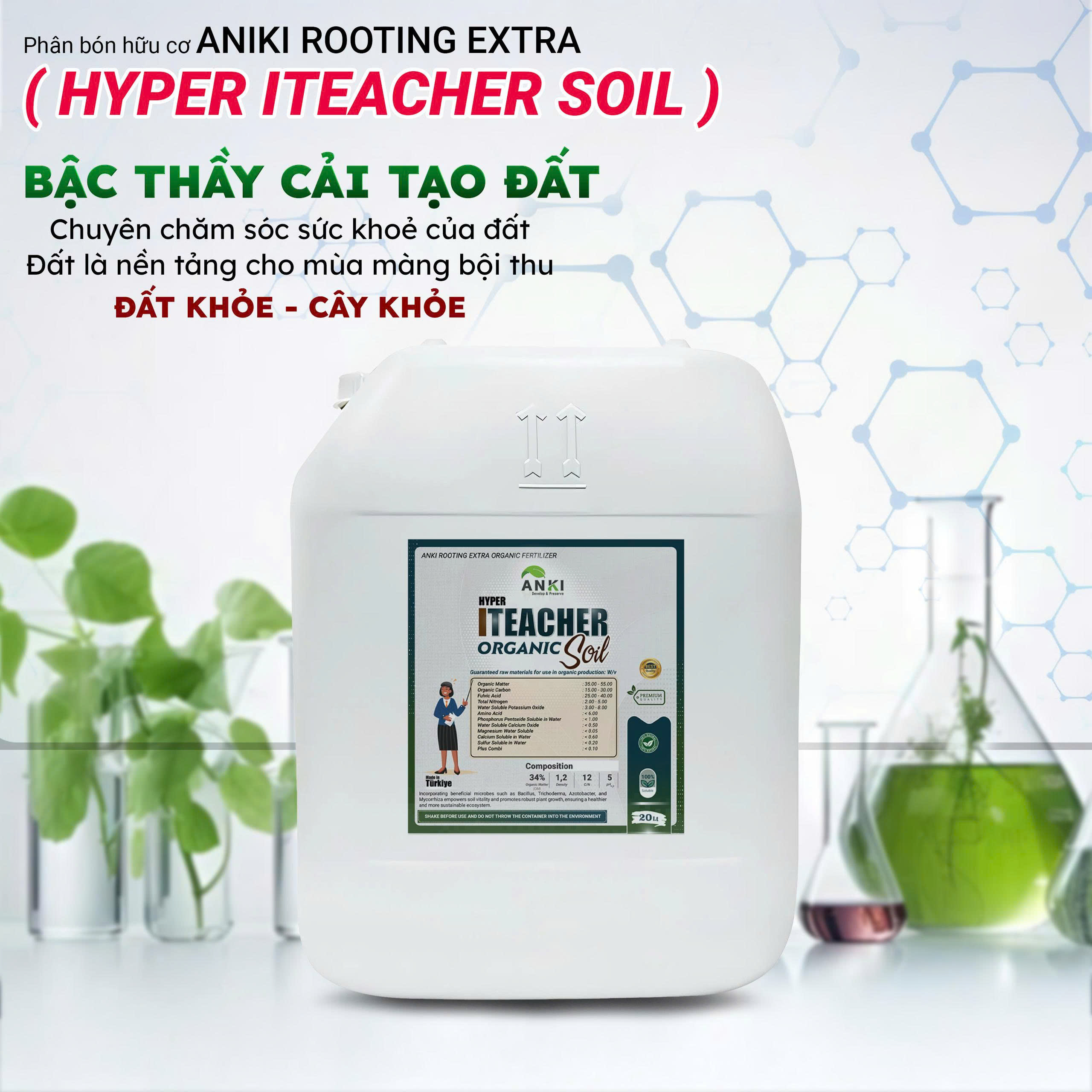 HYPER ITEACHER ORGANIC 20L