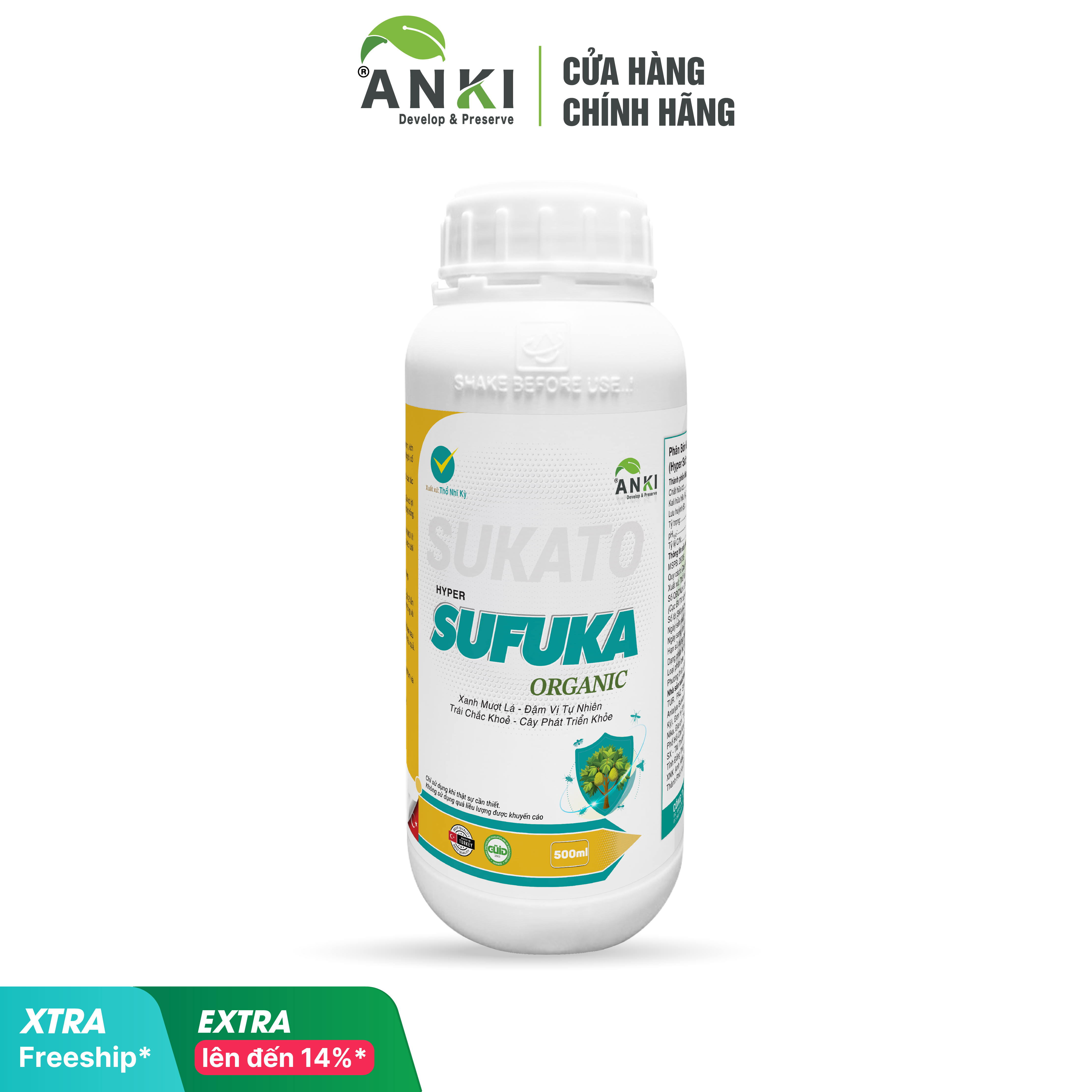 HYPER SUFUKA ORGANIC 500ML