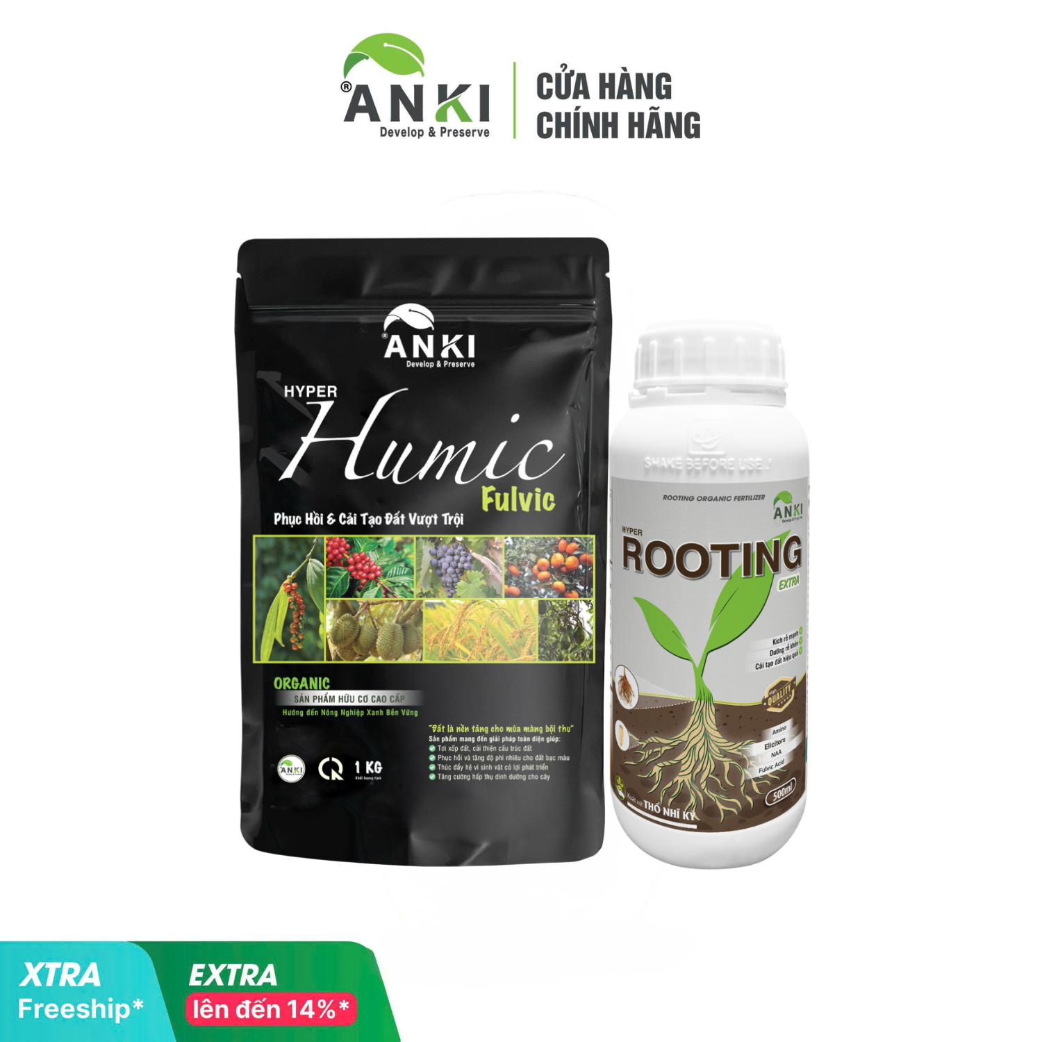 BỘ CẢI TẠO ĐẤT, KÍCH RỄ