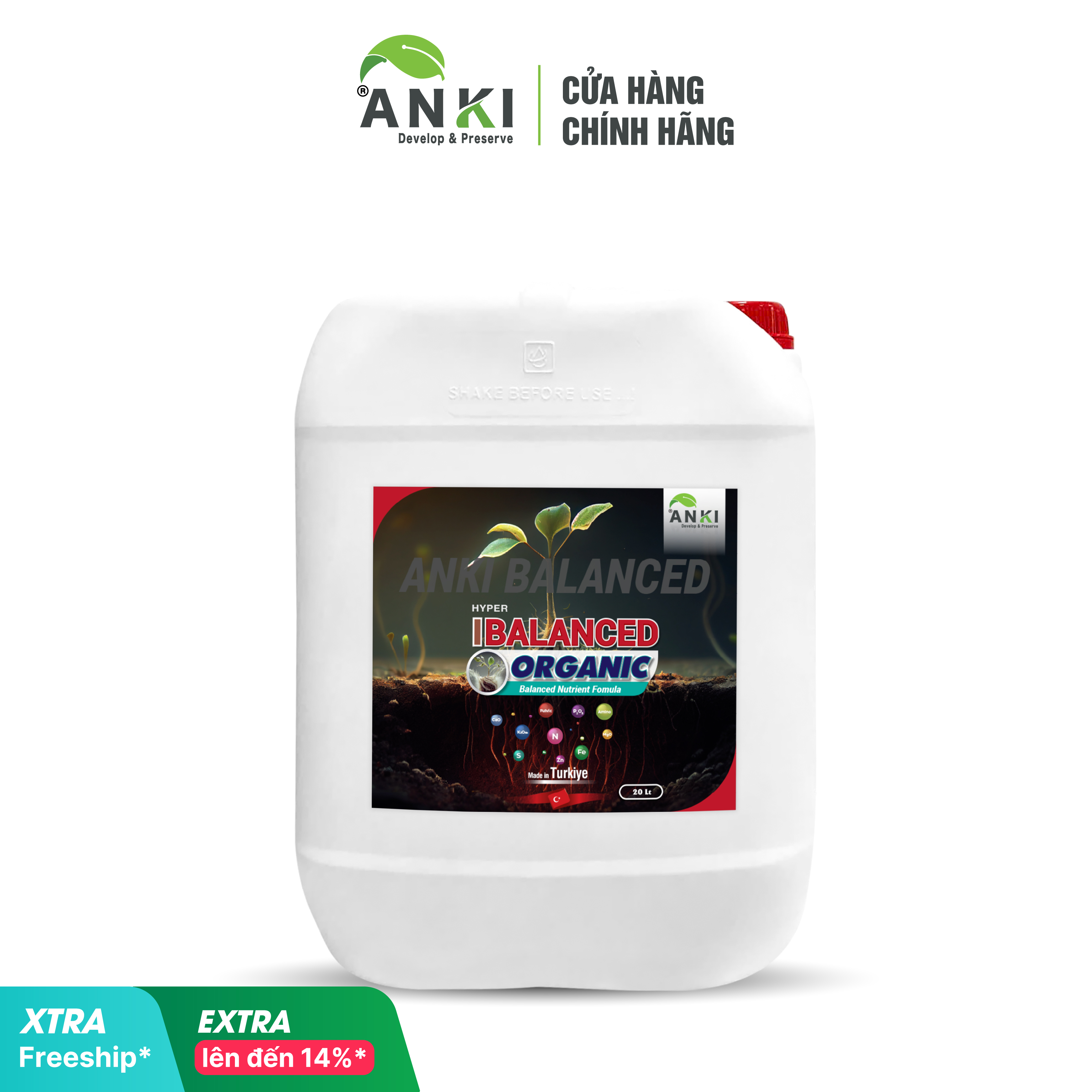 HYPER IBALANCED ORGANIC 20L