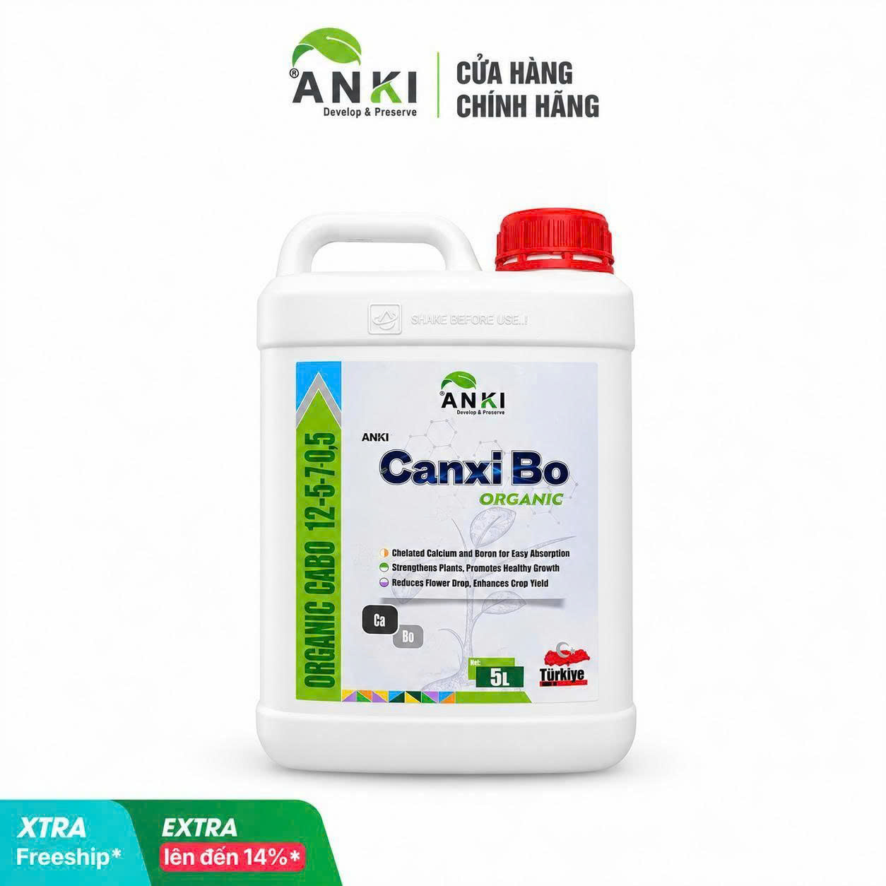 ANKI CANXI BO ORGANIC 5L