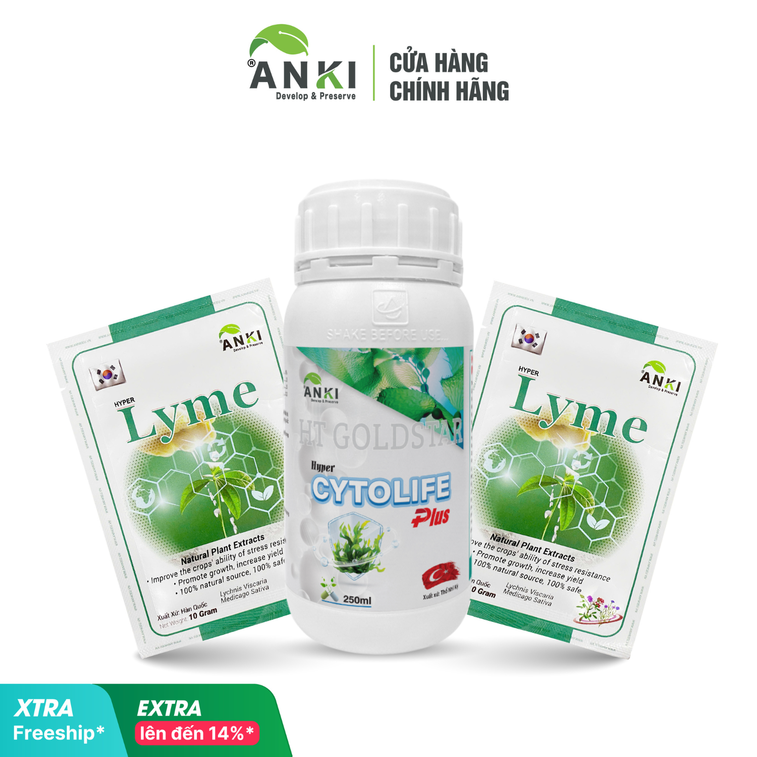 BỘ CHỐNG RỤNG HOA TRÁI CẤP TỐC, SỬA TRÁI, CHỐNG MÉO TRÁI