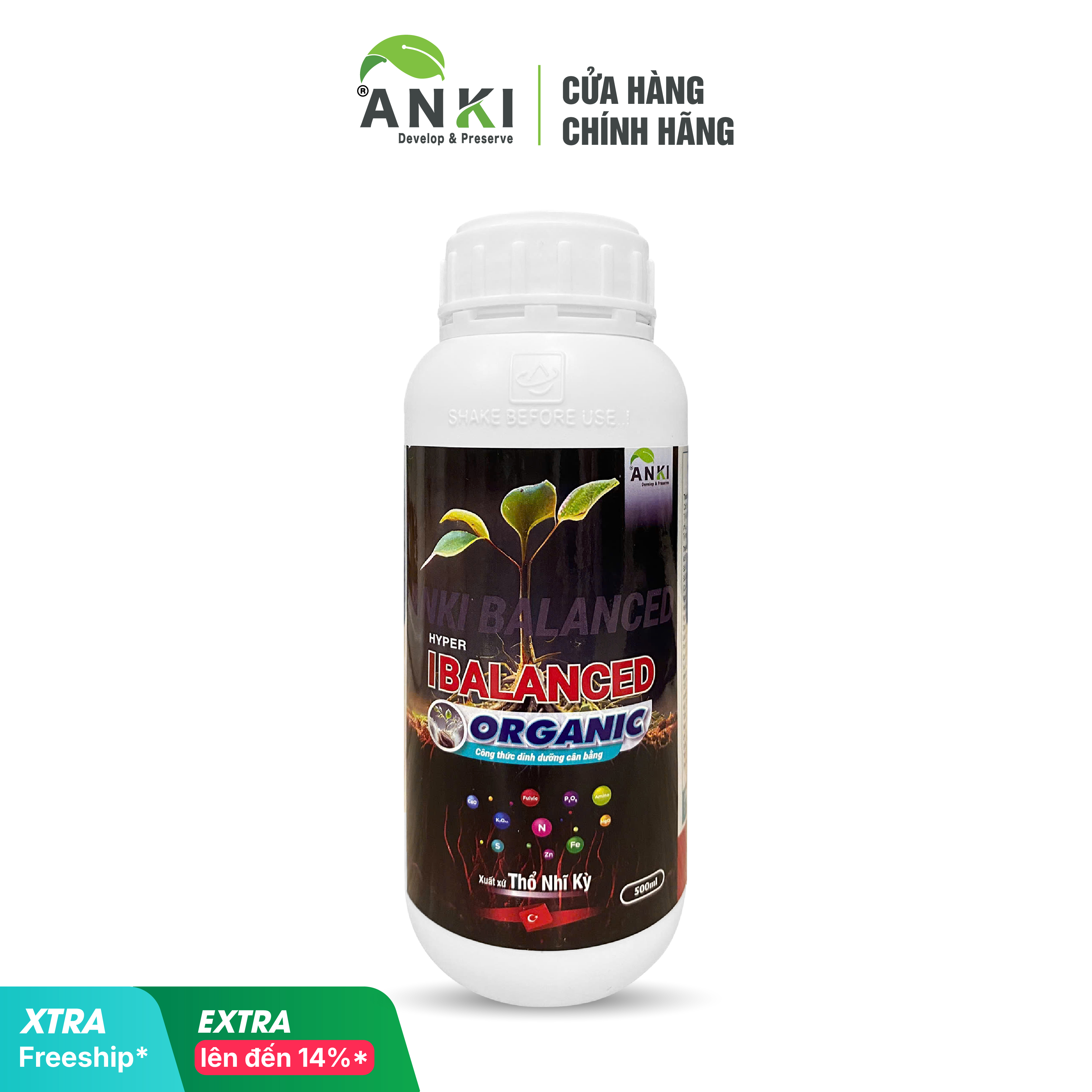 HYPER IBALANCED ORGANIC 500ML