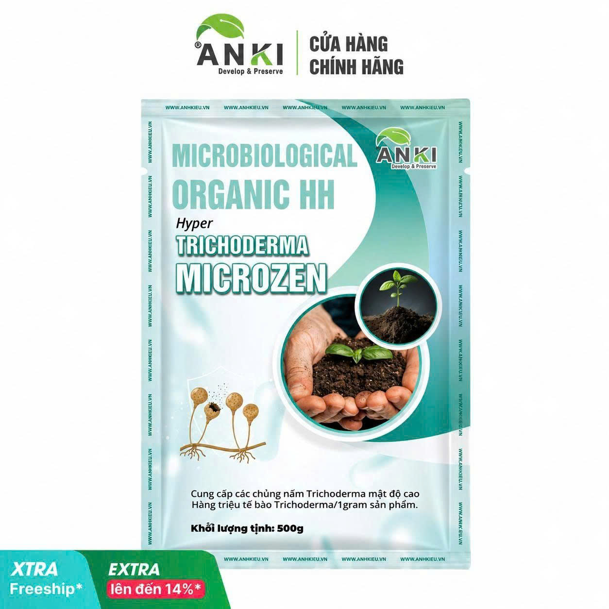 HYPER TRICHODERMA MICROZEN 500G