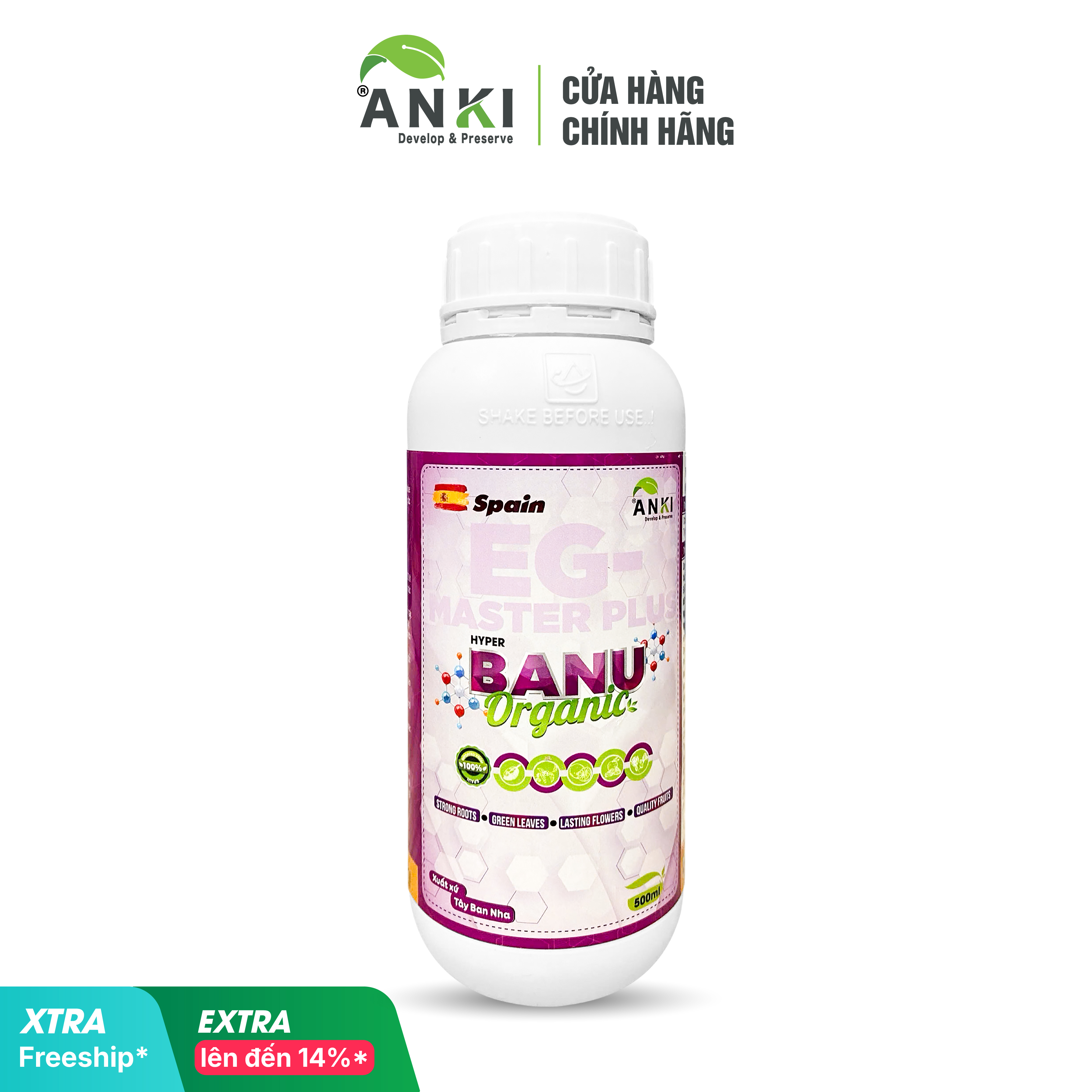 HYPER BANU ORGANIC 500ML