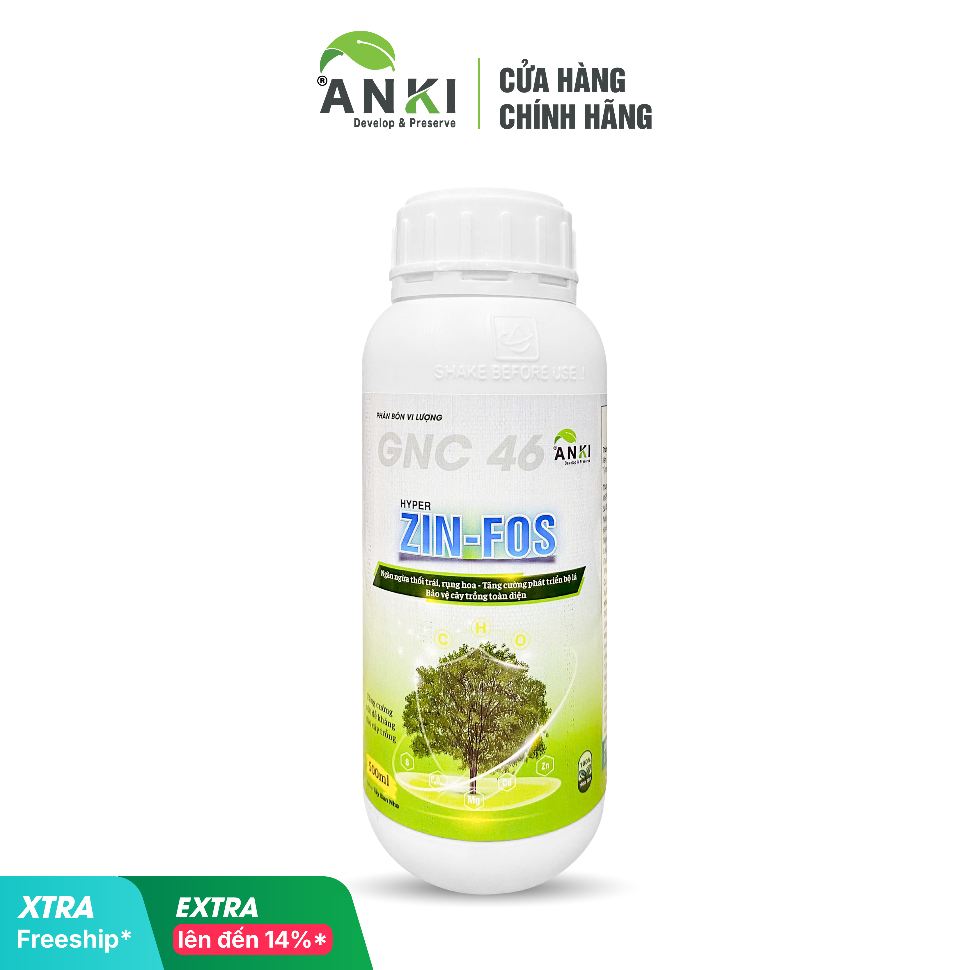 HYPER ZIN-FOS 500ML