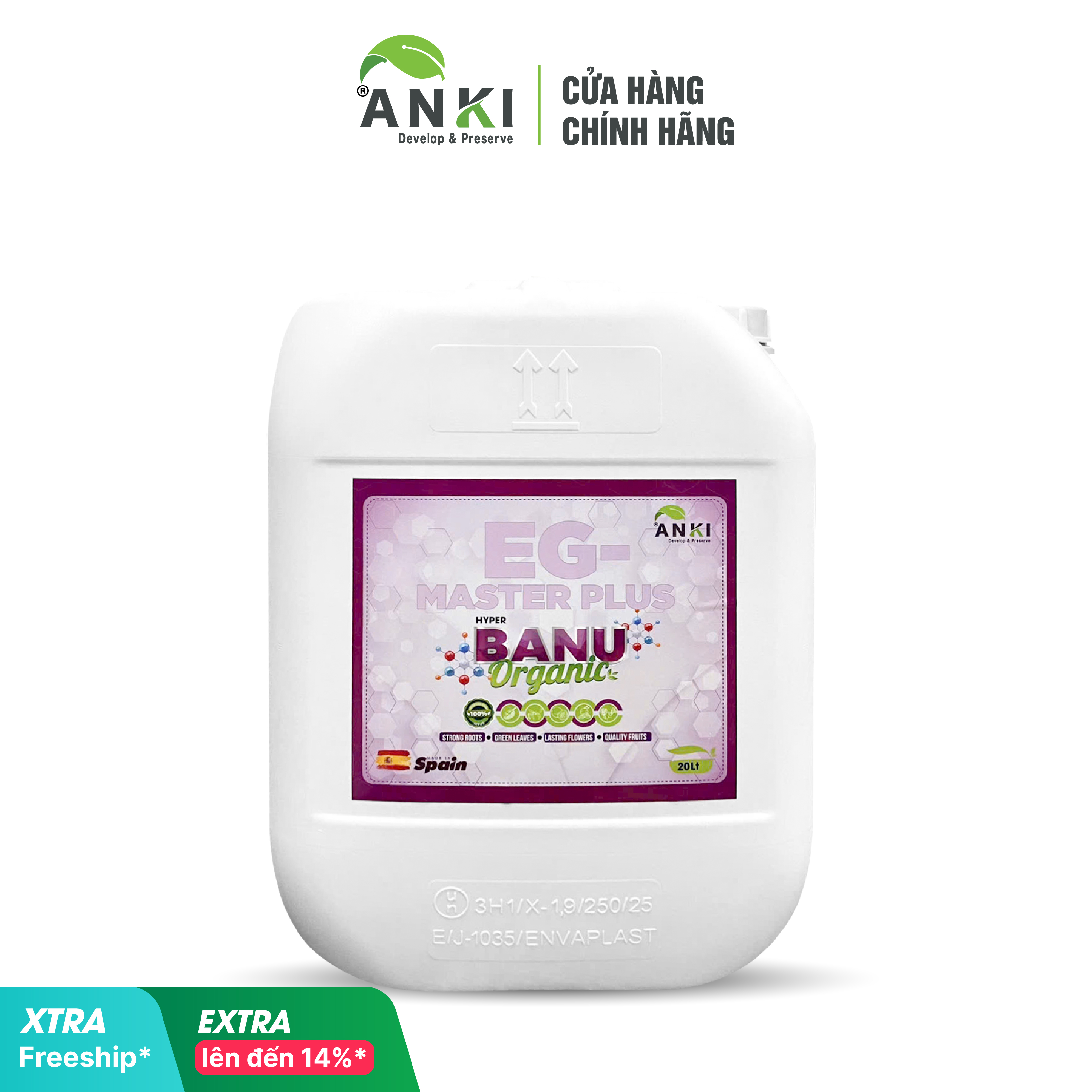 HYPER BANU ORGANIC 20L
