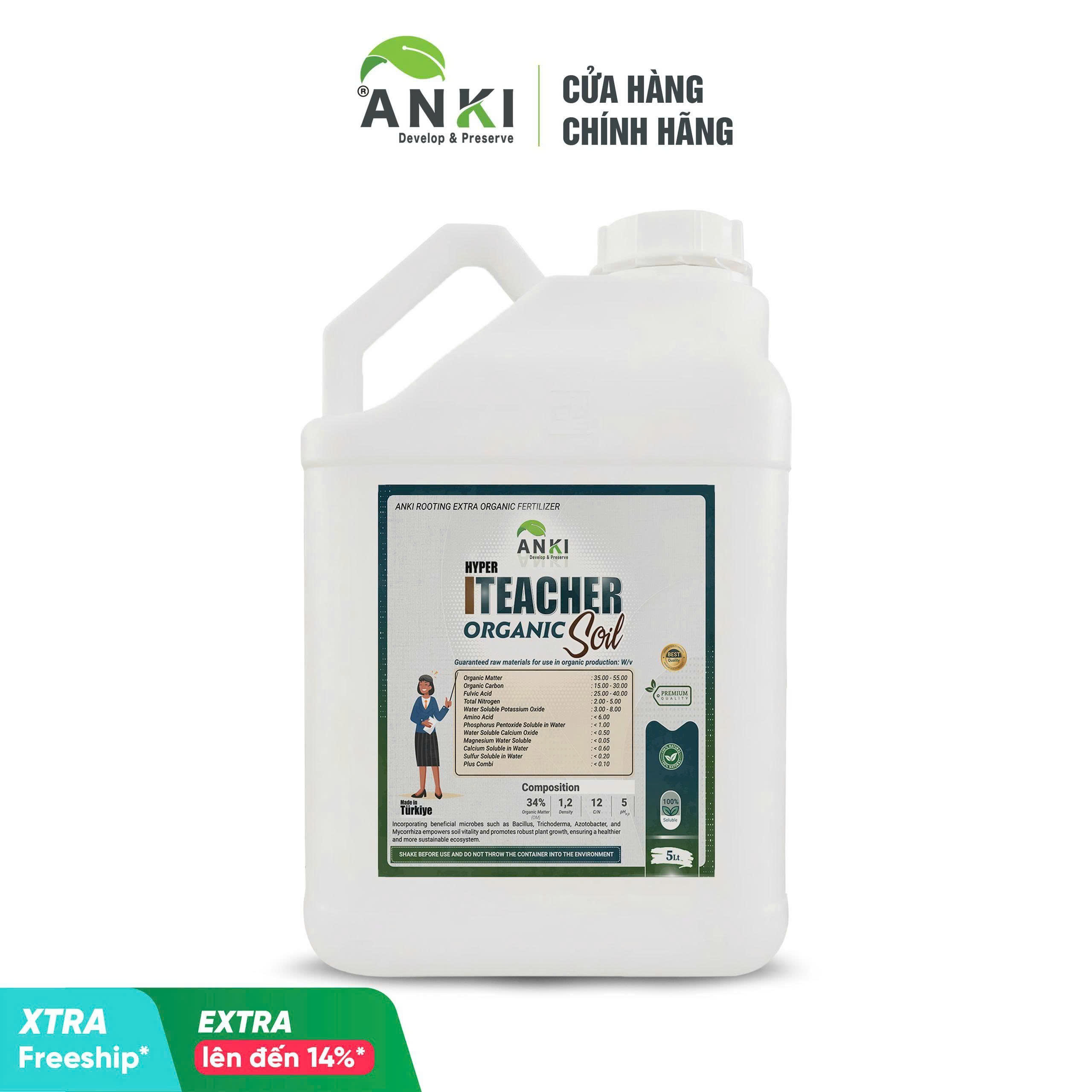 HYPER ITEACHER ORGANIC 5L