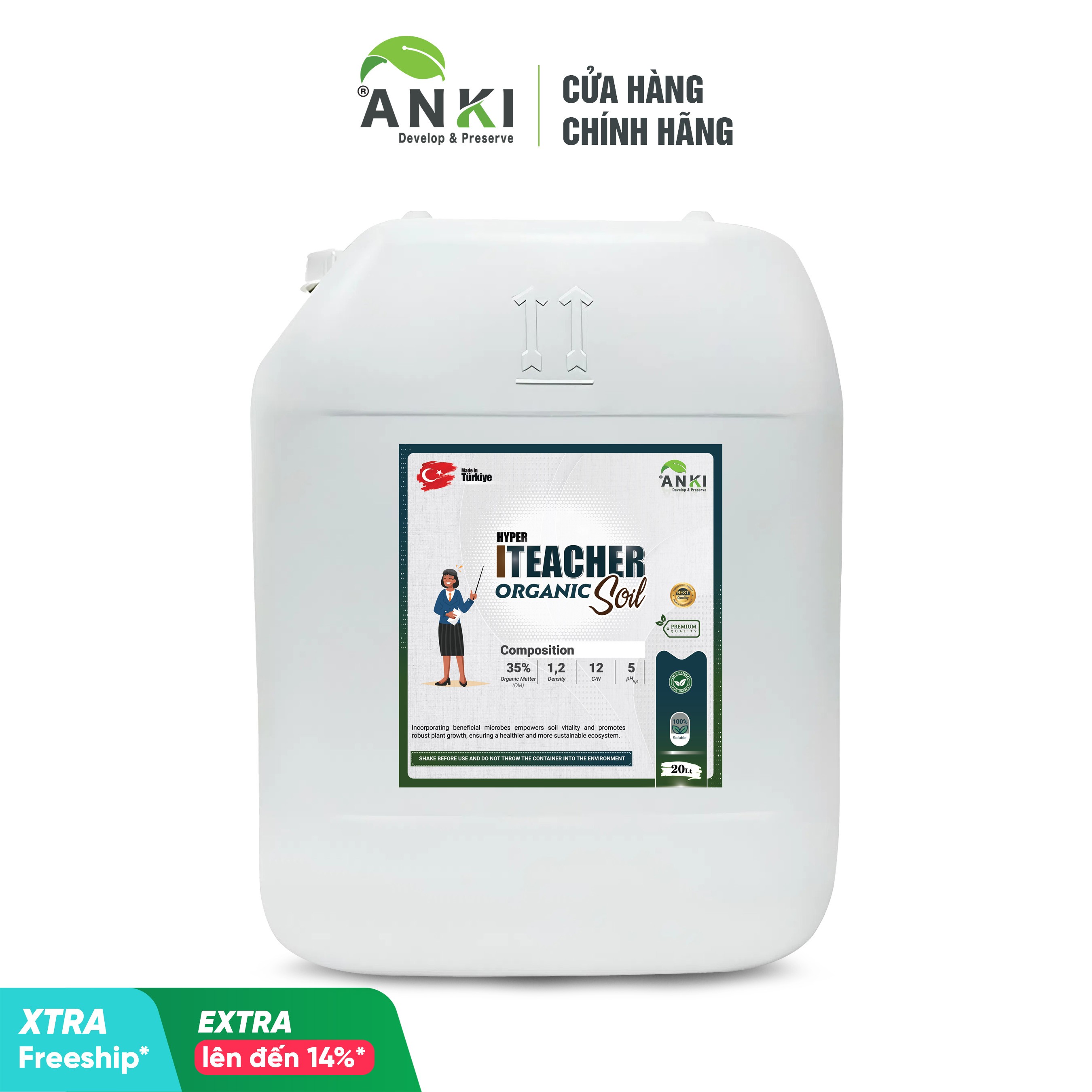 HYPER ITEACHER SOIL ORGANIC 20L