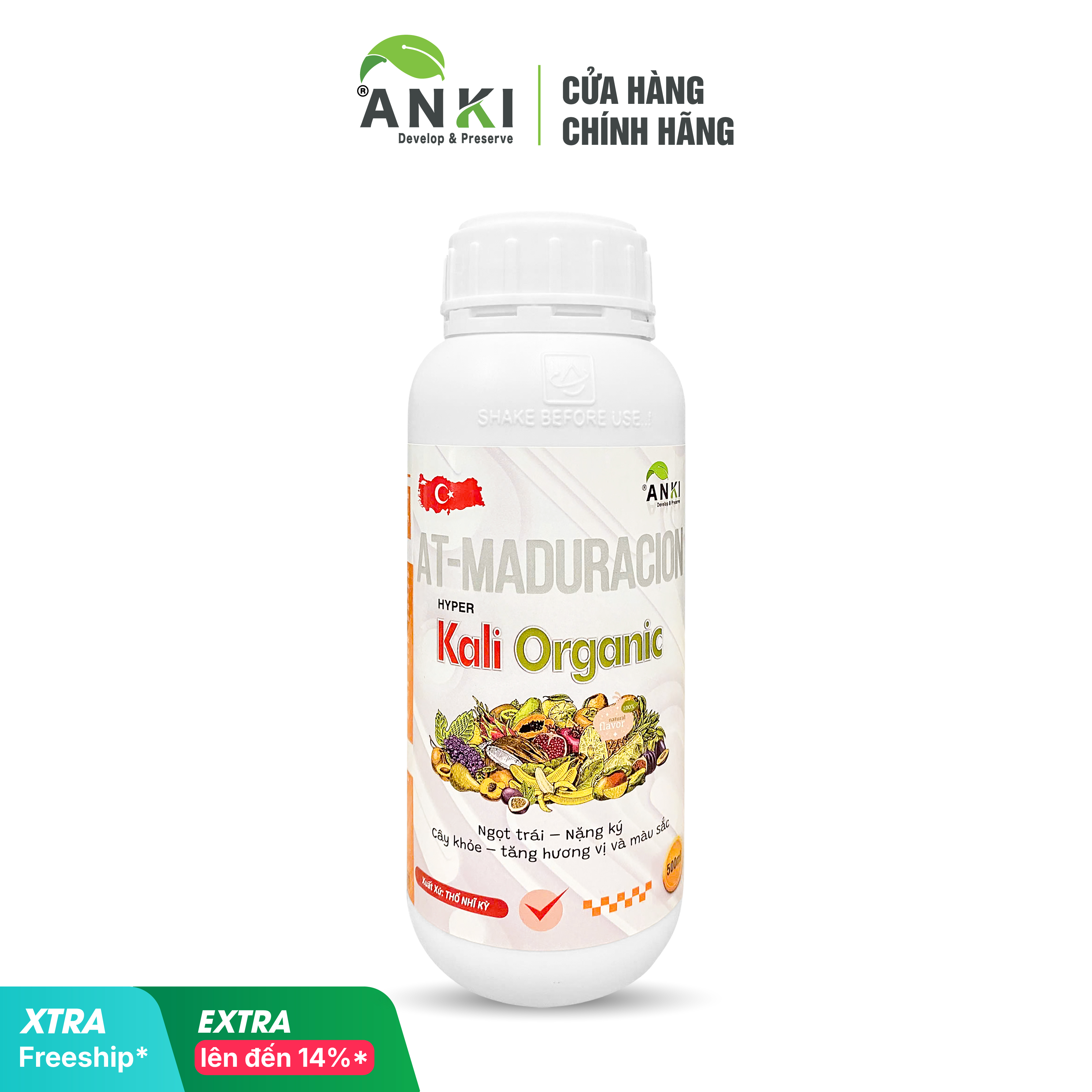 HYPER KALI ORGANIC 500ML